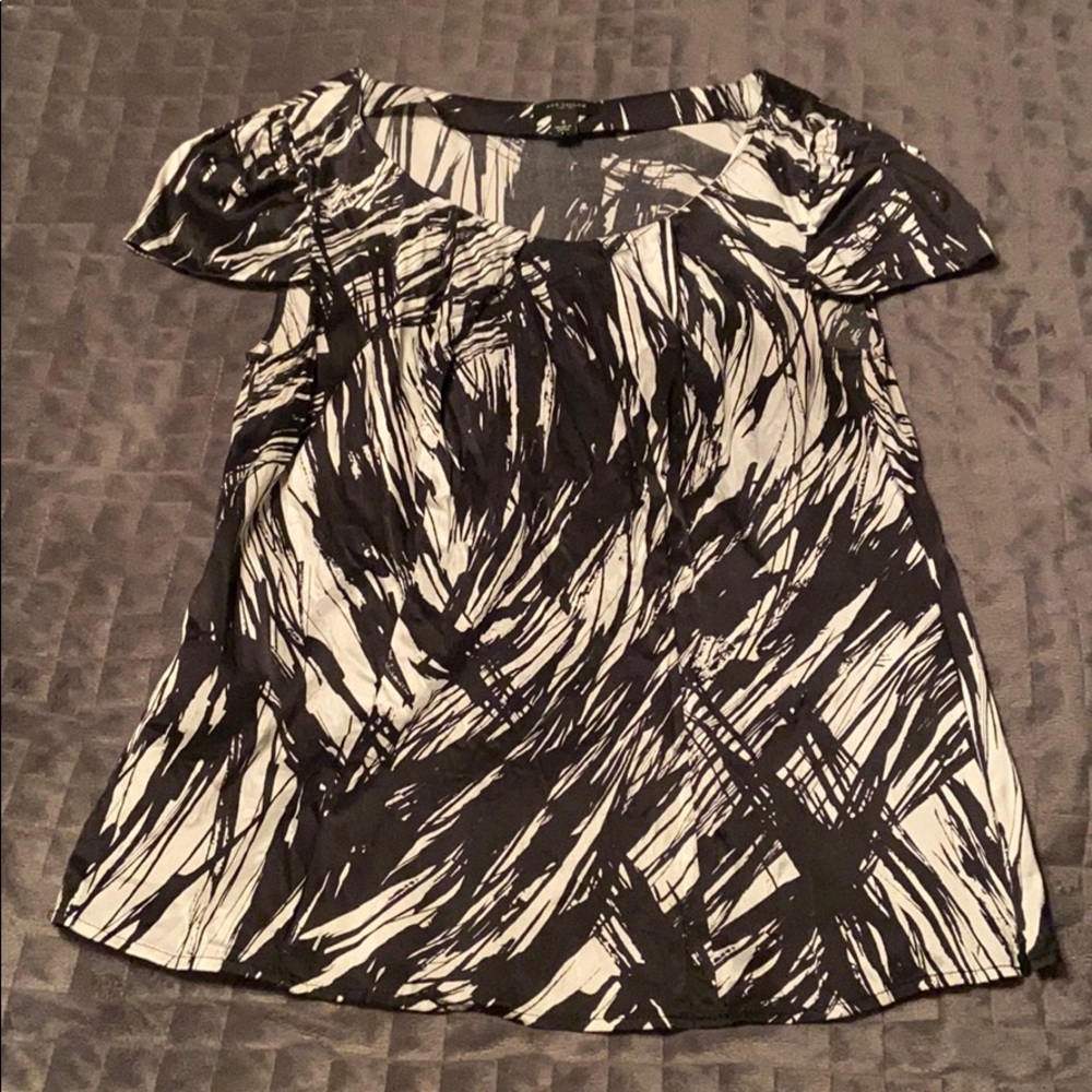 Ann Taylor fitted silk blouse